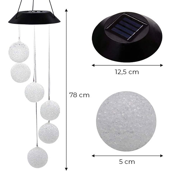 AURAWIND™ Lampe solaire à LED