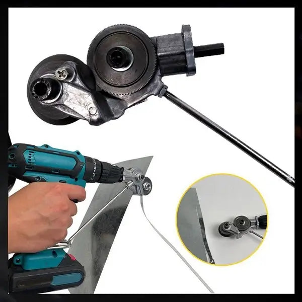 METALSLICER™ Accessoire de coupe en métal pour perceuse électrique